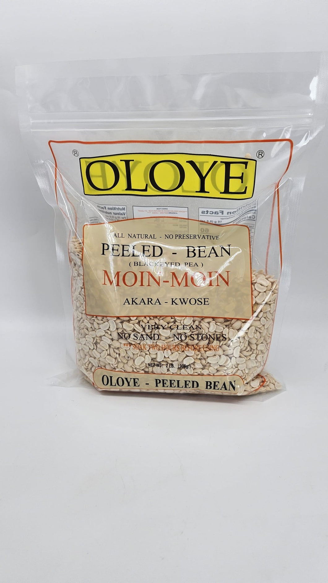 Oloye Peeled Beans